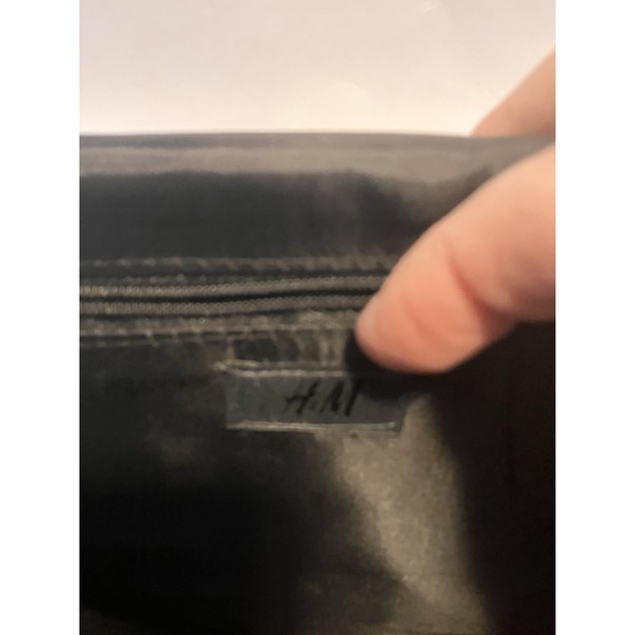 H&M Vintage Snake Pattern Pastel Clutch Bag Envelope Style Gold Turn lock Pink - Picture 5 of 6